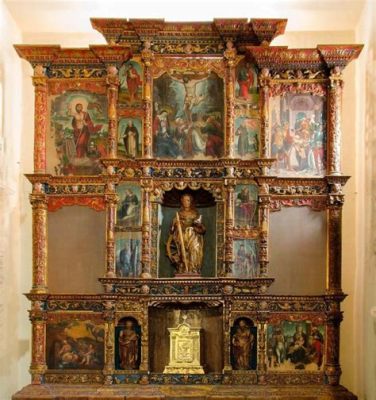 “Retablo de Santa Catalina” - Una Obra Maestra De Pintura Gótica Y Devoción Intensa!